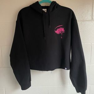Zumiez cropped hoodie